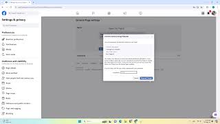 How to request rename page and setup username on facebook page by step [upl. by Aisiat]