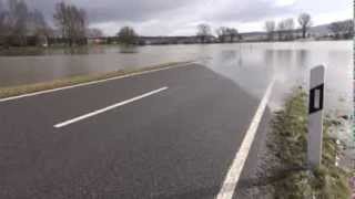 Danube Flood  Donau Hochwasser  03022013 [upl. by Ninehc858]