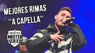 Las MEJORES RIMAS A CAPELLA de la FMS 🔥🔥 [upl. by Oicnedif]