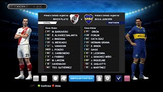 Liga Argentina para pes 2013 Torneo Inicial 2013 [upl. by Spanjian]