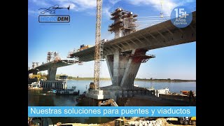 Hidrodemolición en puentes y viaductos [upl. by Kilian737]