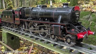 5 inch Gauge LMS Black 5 5407  Live Steam Locomotive  Sir William Stanier [upl. by Leunamesoj]