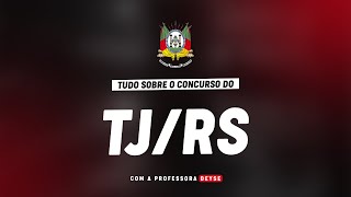 CONCURSO TJRS  PLANEJAMENTO DE ESTUDOS [upl. by Eerac113]