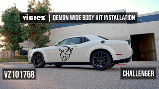 DODGE CHALLENGER WIDEBODY KIT EVERYTHING YOU NEED TO KNOW [upl. by Mavra]