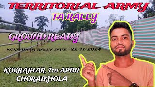 TA Rally ll Territorial Army ll kOKRAJHAR 7th APBN Choraikhola Ground ll All Assam TA Rally 2024 [upl. by Yekim688]