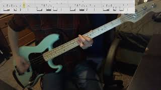 The Smiths  Barbarism Begins at Home Bass Cover with Playalong Tabs [upl. by Gibb]