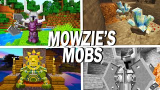 Mowzies Mobs Minecraft Mod Showcase 1165 [upl. by Riocard]