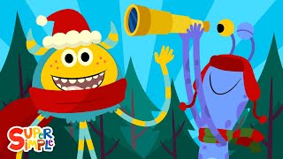 The Great Christmas Tree Hunt  Kids Songs  Super Simple Songs [upl. by Irme]