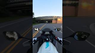 Yamaha R3 goes pop pop bang 😂 motorcycle motorbike motoyamaha motovlog moto leovince [upl. by Zoila]