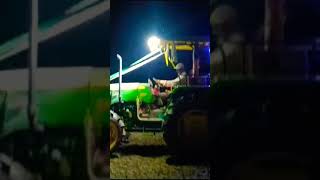 John deere new 5310 CRDI 4 by 4 🚜 LED headlights 💡 with green system rotar [upl. by Dorthy]