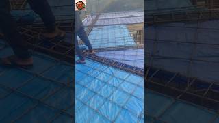 211 Roof TechniquesReinforcement Roof Slab Bars Installation2way Slab Bars Installjworkvlogs [upl. by Izak659]