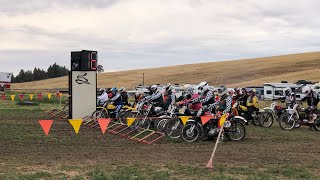 AHRMA Rattlers Run vintage MX Race 6 [upl. by Pickens597]