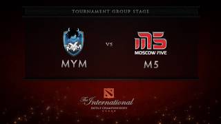 MYM vs M5  Chinese Commentary  Dota 2 International [upl. by Niveg]