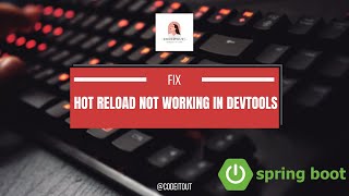 How to fix hot reload not working in devtools dependency in SpringBoot  devtools in Intellij [upl. by Natasha]