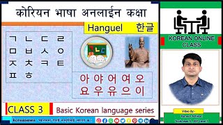 CLASS3 कोरियन भाषा CONSTANTS र VOWELS जोड्ने तरिका  한글 모음 자음 연결 법  Learn korean in nepal [upl. by Aicemak]