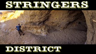 Randsburg Mountains Part 1  Stringers District  Geology and GOLD [upl. by Millman136]