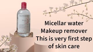 use of micellar water skincare skincareroutine [upl. by Konikow]