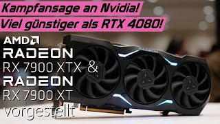 AMD Radeon RX 7900 XTX und RX 7900 XT vorgestellt Preise Verfügbarkeit Benchmarks amp mehr [upl. by Weinman788]