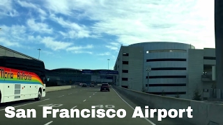 🔴 SFO Airport  San Francisco Airport Driving Directions 🔴 [upl. by Shermie]