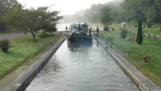 Time Lapse Cruise on the Nivernais Canal Burgundy France [upl. by Ettenauq654]