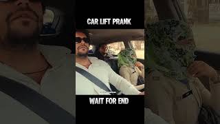 Car Lift Prank 🤣 funny comedy fails trendingshorts ytshorts shorts Credittheinsanepranks [upl. by Parnell]