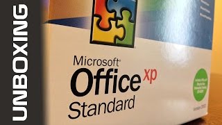 Microsoft Office XP Unboxing [upl. by Delora]