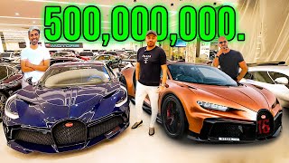 Inside Dubai Billionaires 500000000 Car Dealership ANDREW TATES BUGATTI [upl. by Acinemod]