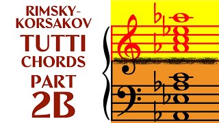 Rimsky Korsakov UPDATED Tutti Chords Part 2B [upl. by Aidnahs355]