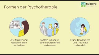 Psychotherapie  Ablauf und Formen Experte erklärt [upl. by Anirbus]