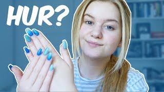 HUR GÖR JAG MINA NAGLAR💅🏻 TUTORIAL [upl. by Nahsez]