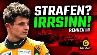 Strafe für Norris keine für Verstappen  war das fair I Analyse F1 GP Austin 2024 [upl. by Annaeed472]