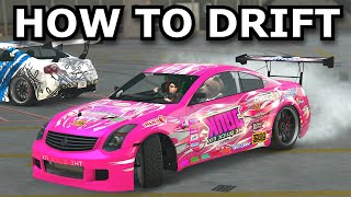 Amateur To PRO  How To Drift With Drift Tuning  GTA Chop Shop DLC [upl. by Birkner677]