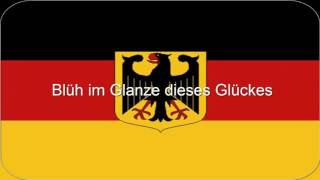 Deutschlandlied 3 Strophe [upl. by Einobe131]