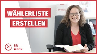 Betriebsratswahl Wählerliste richtig erstellen [upl. by Namdor343]