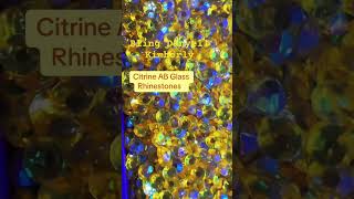 Bling By Danyell Kimberly TikTok glassrhinestones blingbling aquarium blue glassgem gemsstock [upl. by Esile]