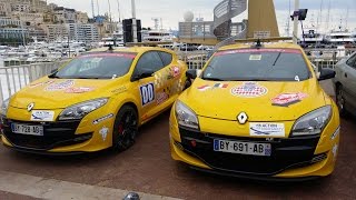 Megane RS 275 Trophy  voitures ouvreuses Rallye de MonteCarlo 2016 [upl. by Goldina]