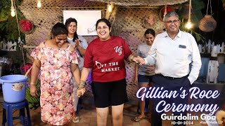 Gillians Roce Ceremony Cinematic Short Highlight Video  Guirdolim Goa  10012024  Goa Weddings [upl. by Ellehcen107]