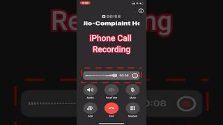 iPhone Call Recording  How to record Phone Call On iPhone shorts iPhoneCallRecording [upl. by Sabian]