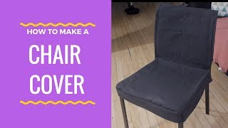 DIY Chair Cover M4404 [upl. by Christin]