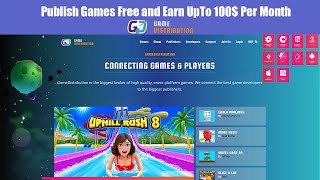 how to publish game free on Game Distribution and Earn 150 How to Publish APP Free [upl. by Vastha693]