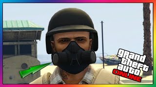 HOW TO PUT ON REBREATHER AND HELMET GTA 5 [upl. by Leaper519]