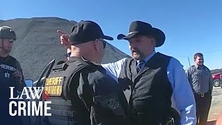 Oklahoma Police and Deputies Get in Heated Confrontation Over SWAT Operation [upl. by Eirellav141]