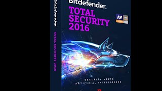 Bitdefender Total Security 2016 Full [upl. by Clere522]