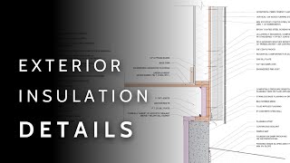 Super Efficient Exterior Insulation Details with Rockwool For Architects  Builders [upl. by Akcinehs218]