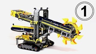 ЛЕГО Техник 42055 Роторный Экскаватор – Обзор 1  LEGO Technic Bucket Wheel Excavator – Review 1 [upl. by Kalagher]