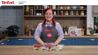 Chifteluțe marocane cu sos de roșii preparate la multicookerul Tefal Cook4me Connect [upl. by Jaquith]