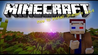 Minecraft How to install Shaders 164 [upl. by Ettelrac]