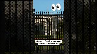 Why would they need that  fencing boarder barriers election usa [upl. by Aitsirk89]