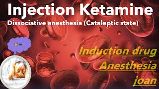 ketaminedissociative anesthesiaanesthesia induction drugoperation theateramnesia Analgesia [upl. by Nnylorac448]