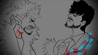 Darkiplier vs Antisepticeye  Youre a Mean One Mr Grinch [upl. by Oirramaj423]